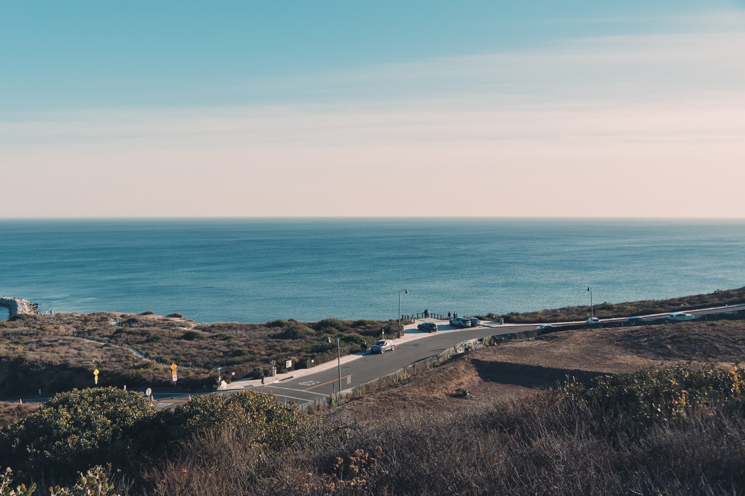 Walking Along Coastline
